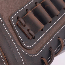 Load image into Gallery viewer, Stylish Leather-Bound Recoil Pad Extension &amp; Shell Holder for Rifles &amp; Shotguns