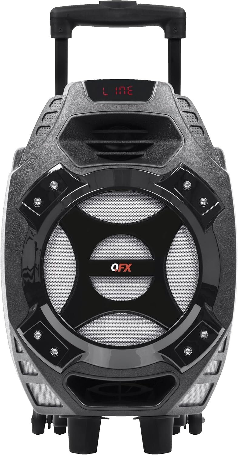 Compact Portable Music Speaker with Bluetooth & FM Radio - Ideal for Any Event