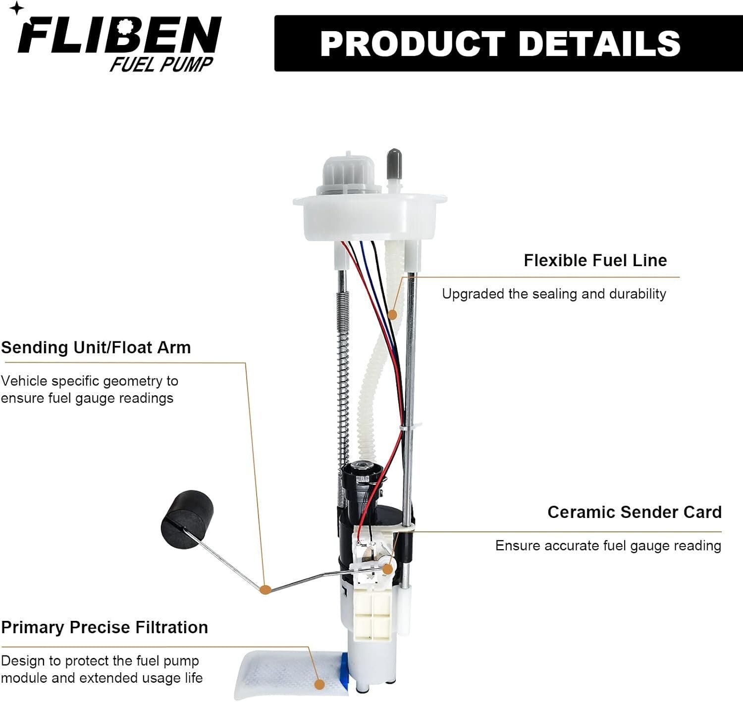 Replacement Fuel Pump for 2013-2017 Ranger 800 & 570 CREW – Warranty Included