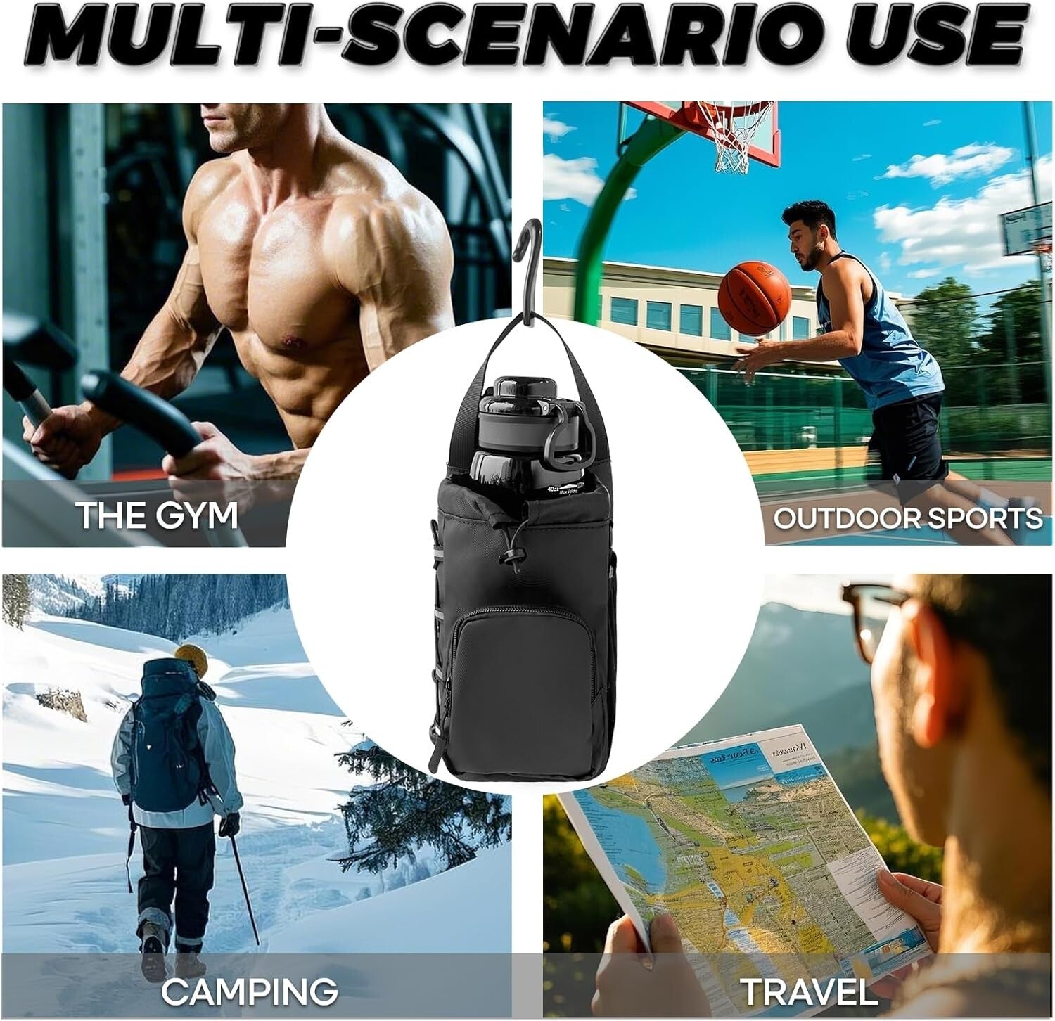 Ultimate Magnetic Gym Bag for Men and Women - Organized Workout Companion