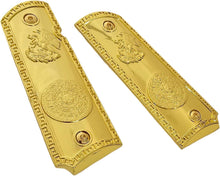 Load image into Gallery viewer, Luxury Gold-Plated 1911 Grips for Colt, Rock Island &amp; More - Ambidextrous Design