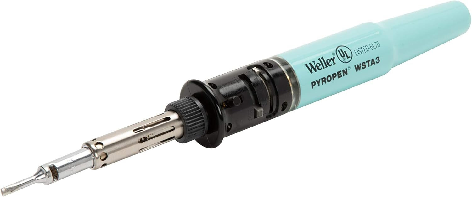 Pyropen Professional Cordless Butane Soldering Iron - Quick Heating & Portable