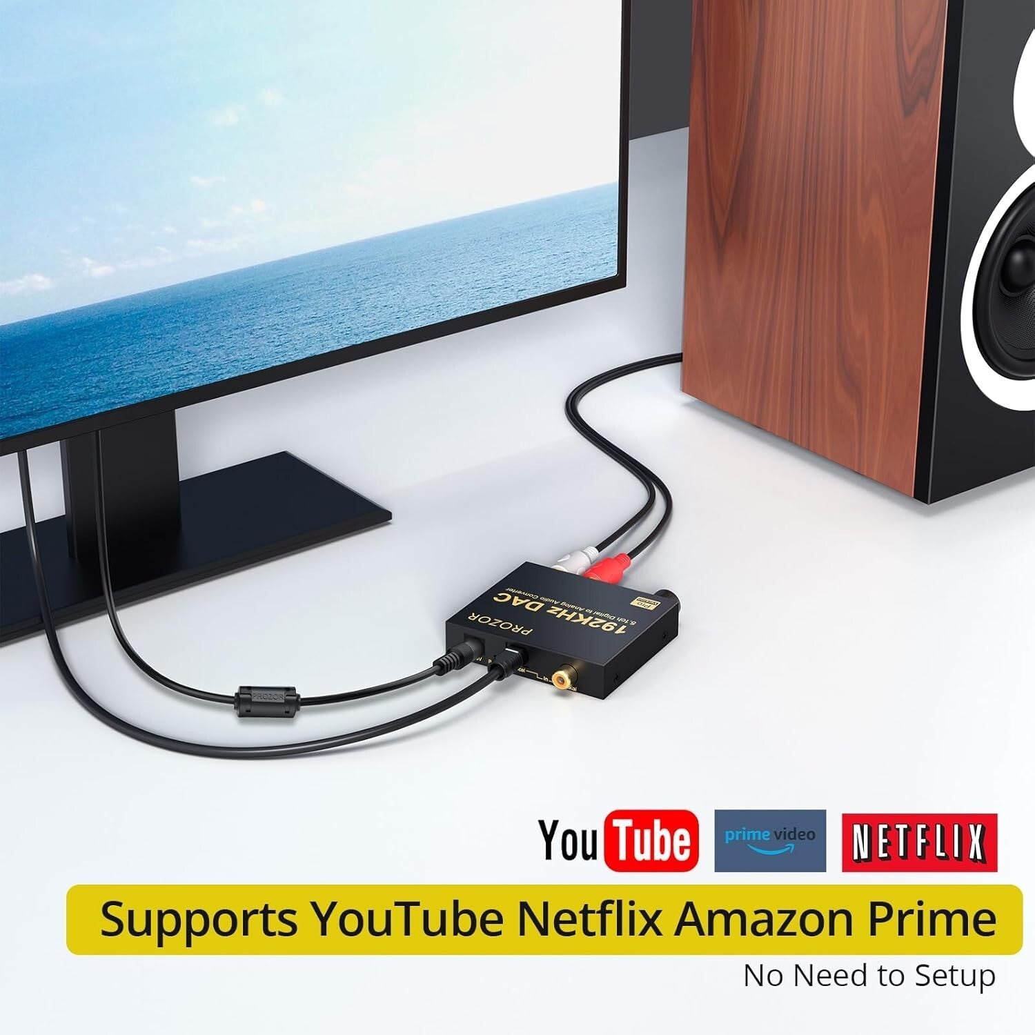 Dolby AC-3 DTS 5.1CH Audio Converter - Compact and Effortless Signal Conversion