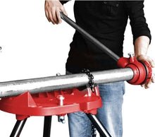 Load image into Gallery viewer, Heavy-Duty Ratchet Pipe Thread Kit - Cast Iron Quality &amp; Portable Storage Case