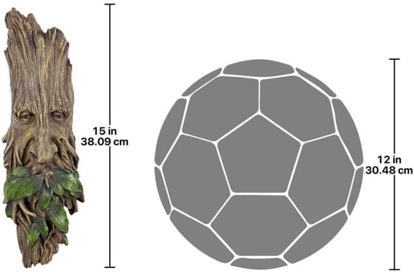 Whispering Wilhelm Tree Ent Wall Mount Plaque - Hand-Painted Home Decor