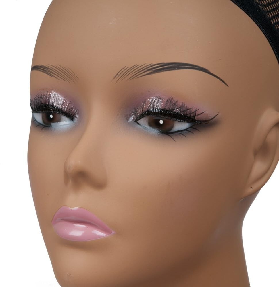 Gift-Ready 4 Pcs Mannequin Head Set - Perfect for Wig & Facial Accessory Display