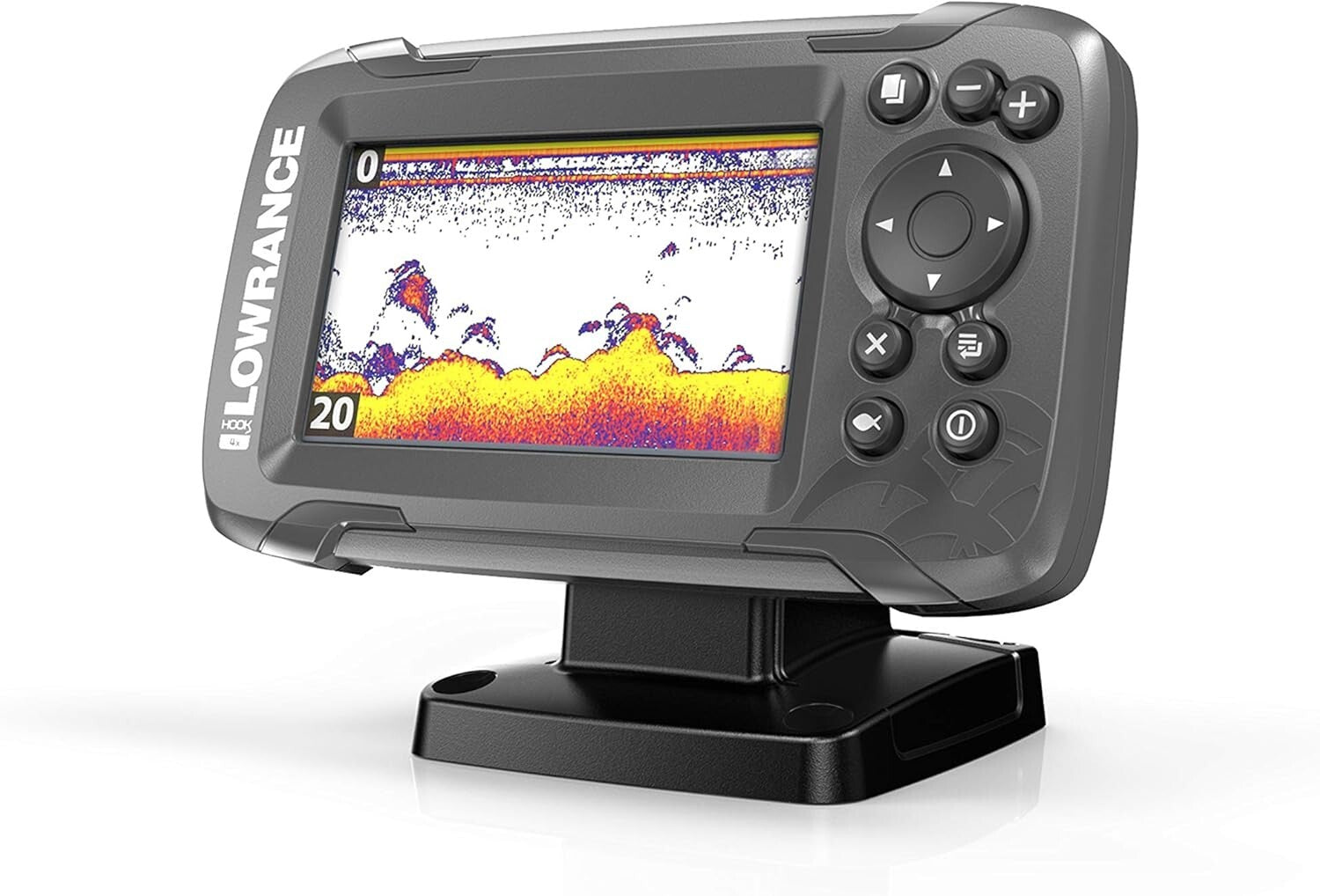 All-Season HOOK2 4x Fish Finder: Lightweight with Durable SolarMAX Screen