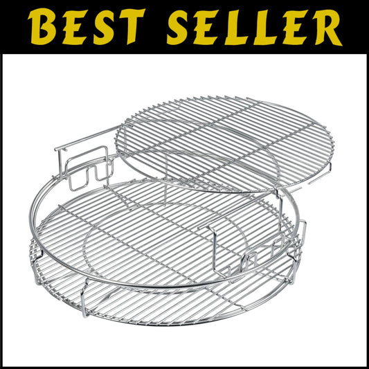 5-Piece Replacement Cooking System for Big Green Egg XL – Dishwasher Safe Rack