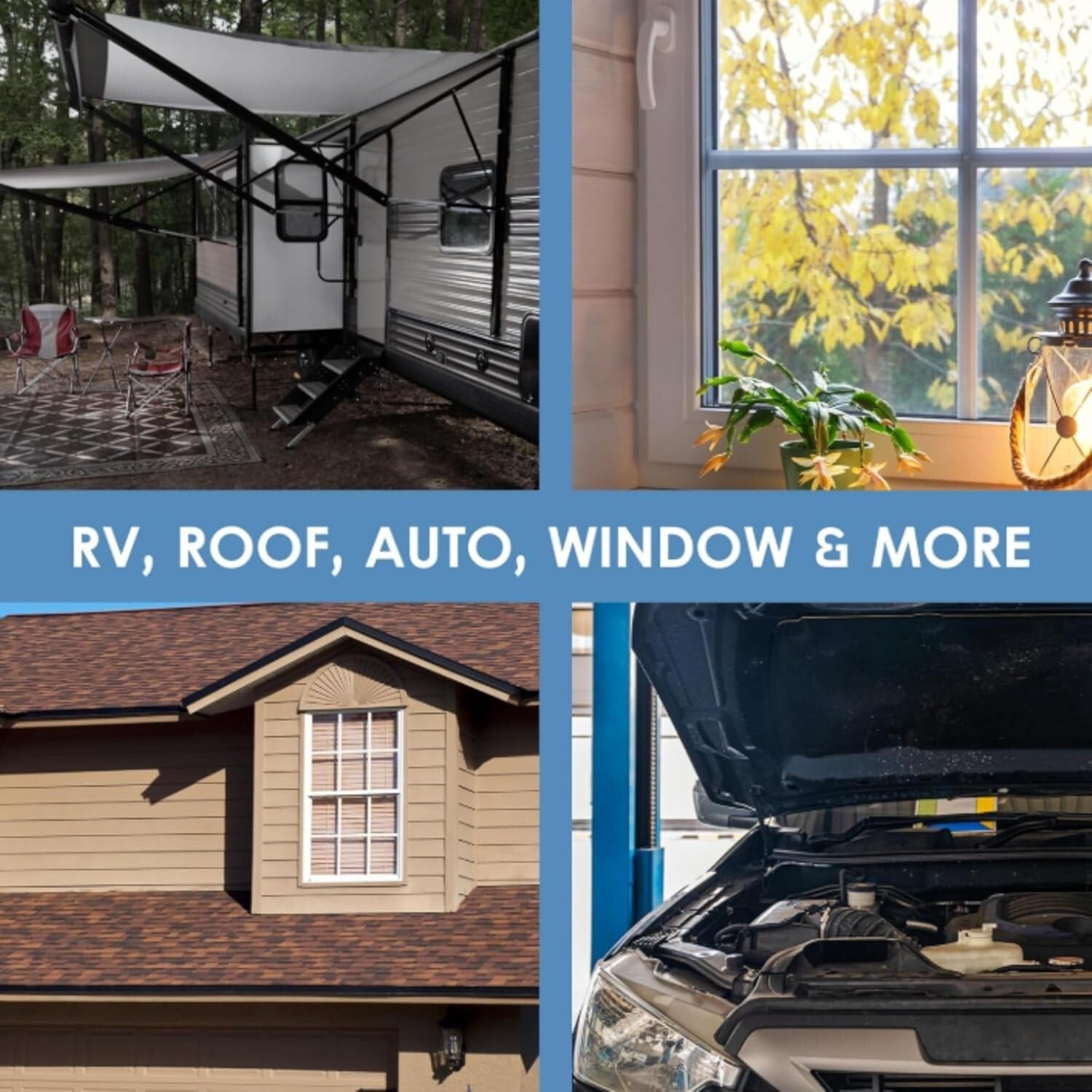 High-Tack Butyl Seal Tape - Ideal for RV and Trailer Sealing - 5 Rolls 30' Each