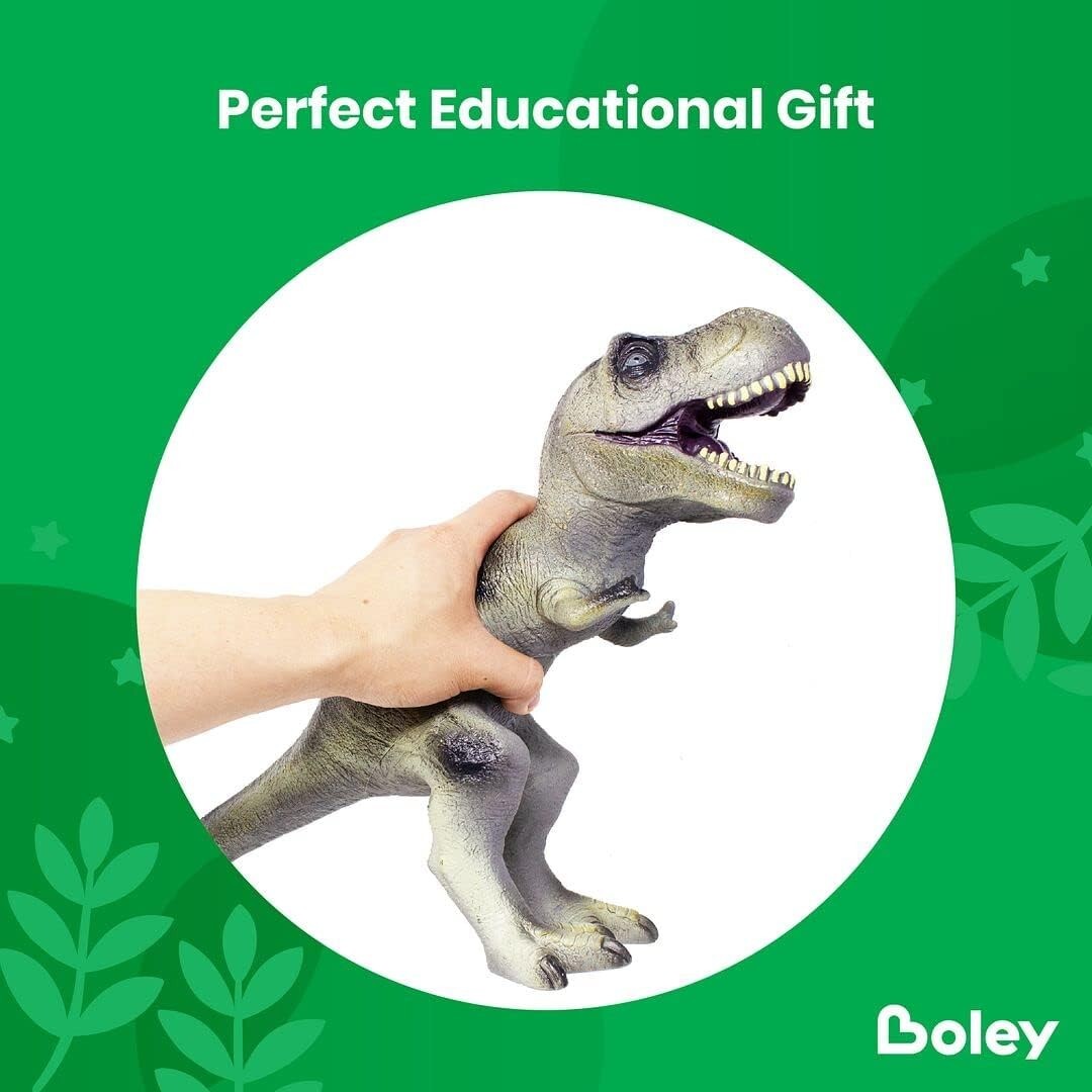 Educational 22-Inch T-Rex Dinosaur Toy - Soft, Safe, & Ideal for Toddler Gifts