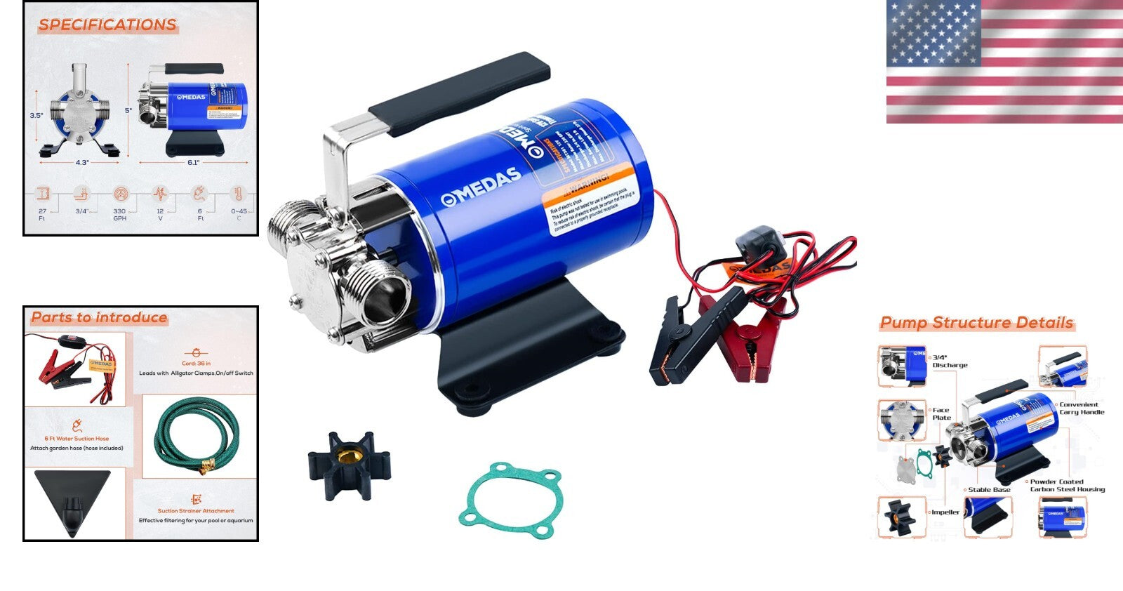 Portable Electric Water Pump: Fast, Compact Solution for Tough Water Removal