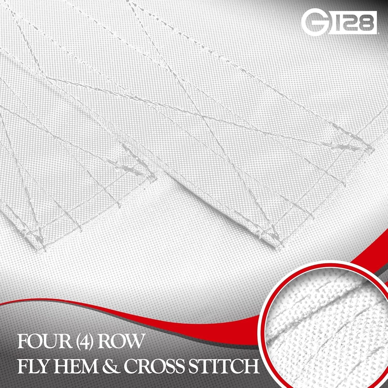 Embroidered 6x10 Ft Christian Flag | Tough Spun Polyester for Indoor/Outdoor Use