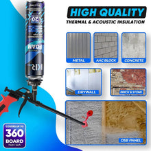 Load image into Gallery viewer, Expanding Foam Insulation Sealant - 18 Pack High-Density for Soundproofing