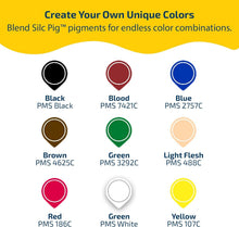 Load image into Gallery viewer, Custom Blendable Silicone Color Pigments - 9-Pack Matte Finish Collection