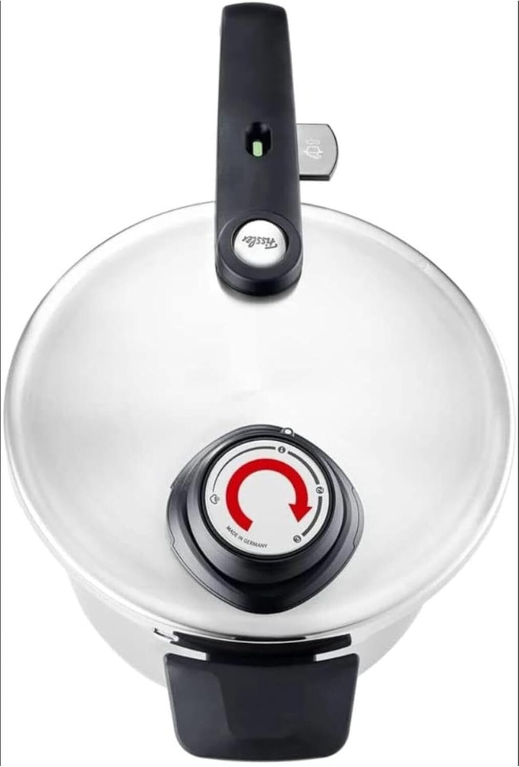 6.3 Quart Stainless Steel Pressure Cooker with Steamer Insert & Touch Control