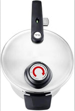 Load image into Gallery viewer, 6.3 Quart Stainless Steel Pressure Cooker with Steamer Insert &amp; Touch Control