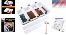 Load image into Gallery viewer, Multi-Size 31.5x19.5x3in Adjustable Epoxy Mold – Ideal for Creative Projects