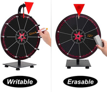 Load image into Gallery viewer, Heavy-Duty Prize Wheel for Events - 12" Spinner with Dry Erase Functionality