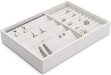 Load image into Gallery viewer, Durable Faux Leather Jewelry Tray - Perfect for Rings, Necklaces &amp; Earrings