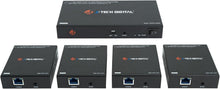 Load image into Gallery viewer, Professional Grade HDMI Extender Splitter 1 Input to 4 Outputs - 164ft Range