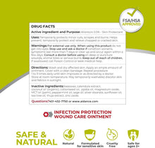 Load image into Gallery viewer, Sterile 3X Wound Care Ointment - Natural Healing for Cuts, Scrapes &amp; Ulcers