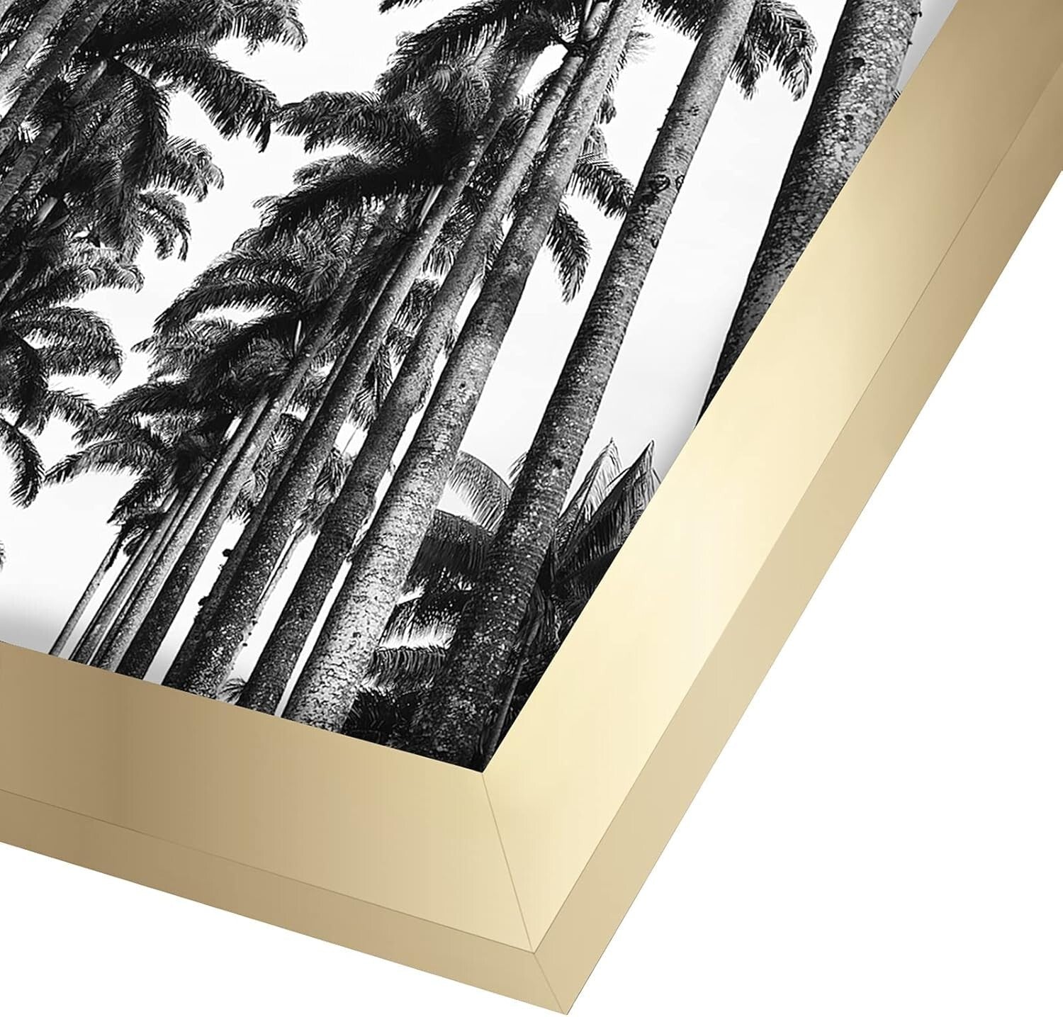 Elegant 22x28 Gold Poster Frame with Polished Plexiglass - Vertical/Horizontal