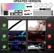 Load image into Gallery viewer, 593 LEDs RGB Car Interior Light Strip - Wireless App Control &amp; Sound Active Fun