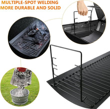 Load image into Gallery viewer, Premium 27" Ash Pan with Fire Grate Hangers for Chargriller &amp; Charbroil Grills