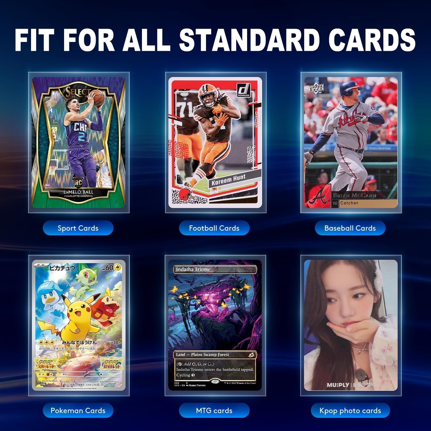 5000 Clear Penny Card Sleeves - Ultimate Protection for Trading Card Collectors