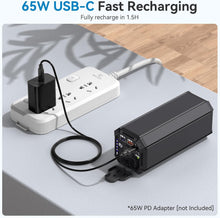 Load image into Gallery viewer, High-Capacity 27000mAh Portable Power Bank with 100W AC Outlet &amp; Fast Charging