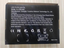 Load image into Gallery viewer, Magnetic RGB Puck Lights with Remote - Easy Touch for Dimmable Illumination