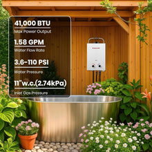 Load image into Gallery viewer, Portable Gas Water Heater with Electronic Ignition - Easy Installation &amp; Travel