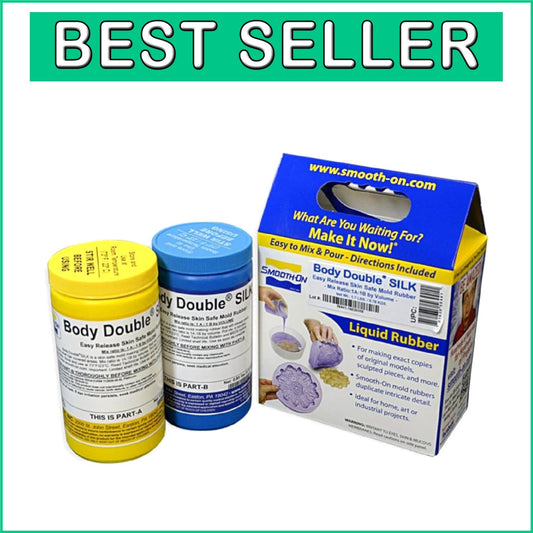 Body Double Silk Life Casting Silicone Rubber - Perfect for Realistic Molds