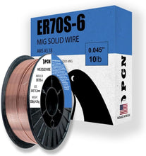 Load image into Gallery viewer, Professional ER70S-6 MIG Welding Wire .045" - Low Splatter &amp; High Deoxidizers