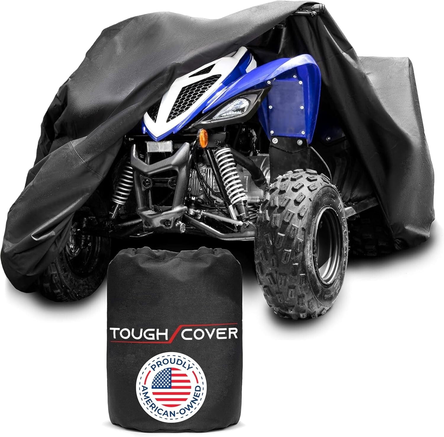 Heavy-Duty 600D ATV Cover - Universal Fit for Kawasaki, Honda, Polaris, Yamaha