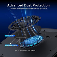 Load image into Gallery viewer, High-Performance Laptop Cooling Pad with Turbo Fan &amp; Touch Control - 15-21in