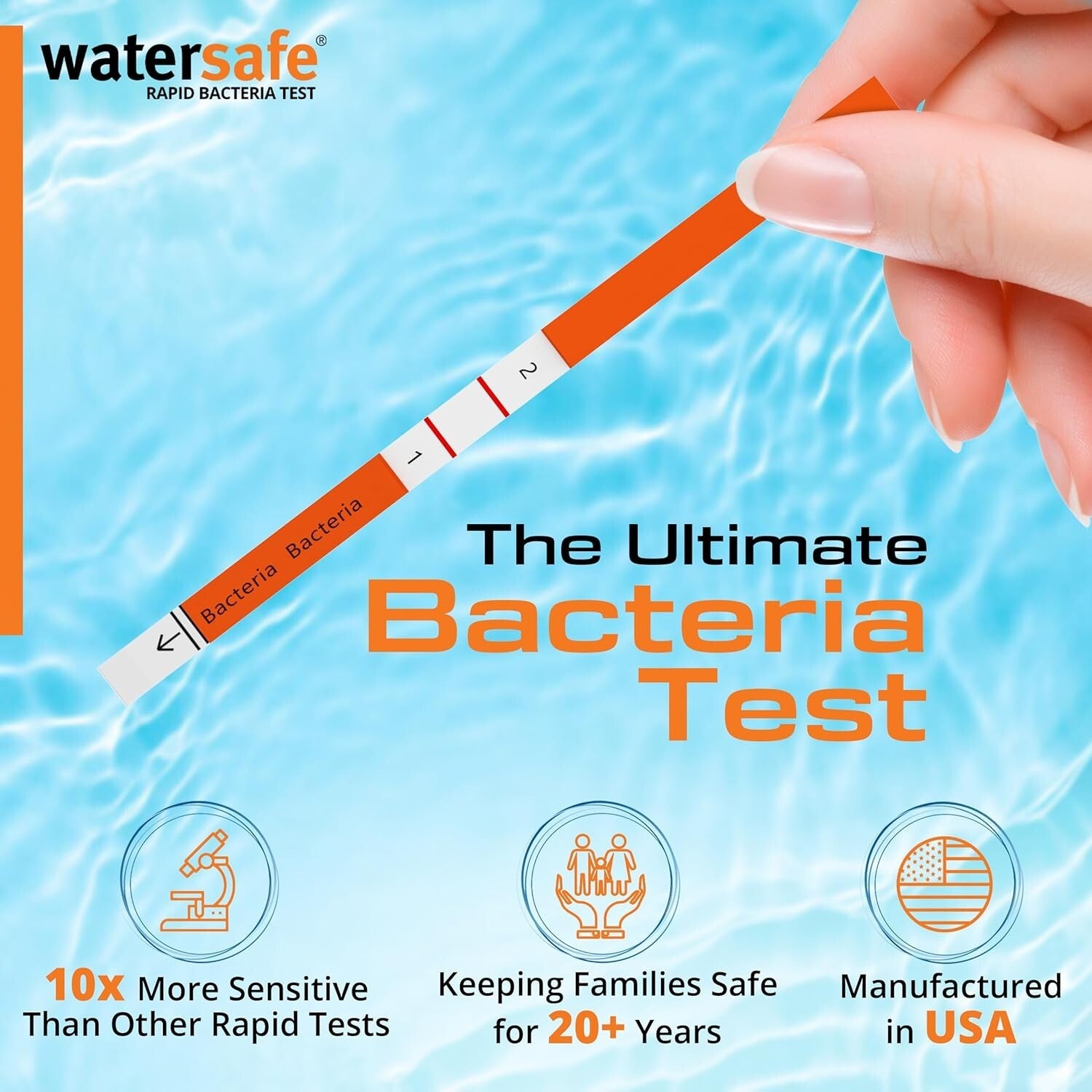On-the-Spot Pool & Spa Bacteria Detection Kit - Accurate Results in 15 Minutes