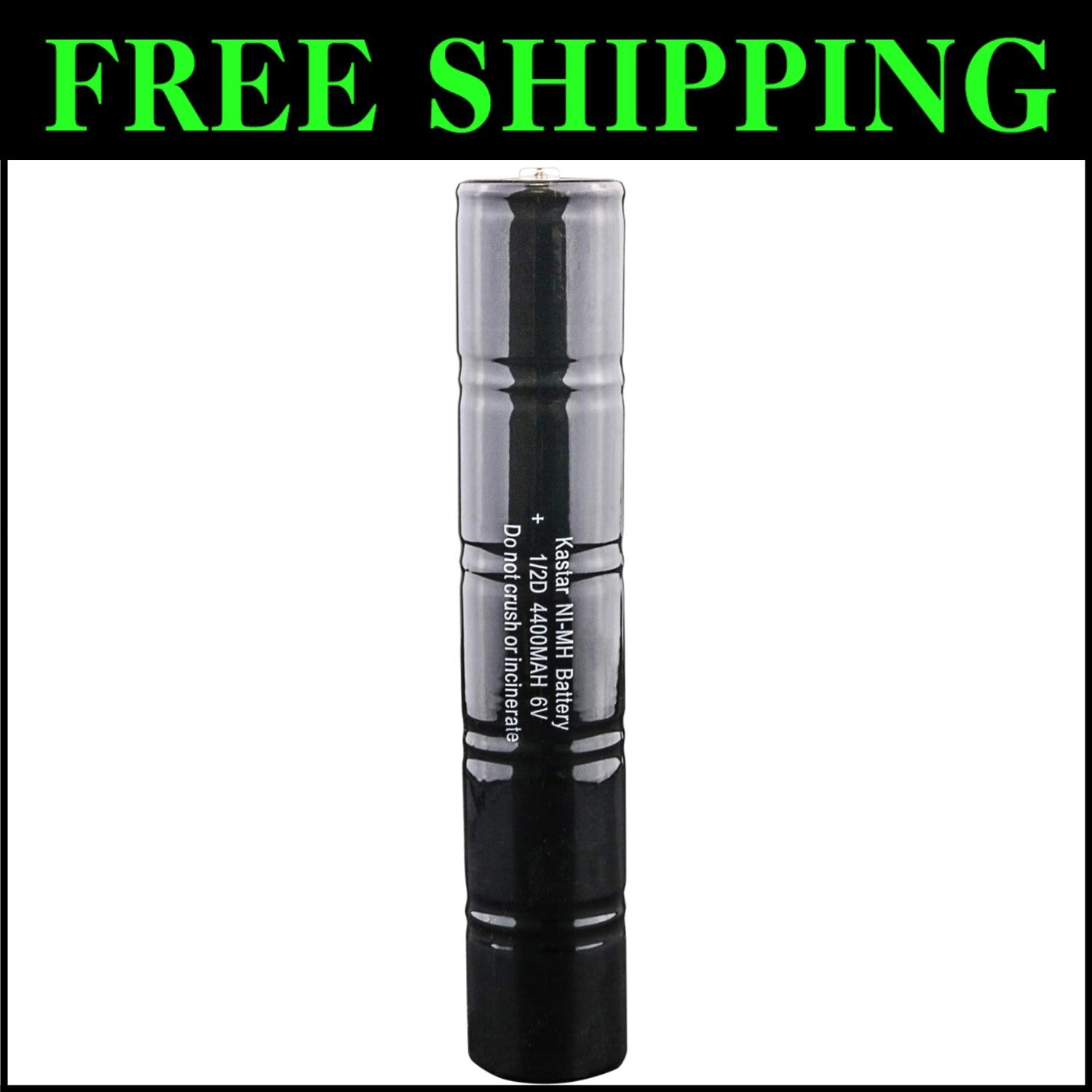 6-Volt Ni-Cad Replacement Battery for RX1019 Flashlight - Up to 1,000 Hours