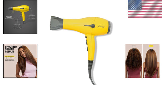 Professional Quality Lightweight Blow Dryer - Ideal for Effortless Blowouts