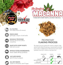 Load image into Gallery viewer, Macanna Beef Freeze-Dried Dog Food - 8lb for All Life Stages &amp; Dietary Needs