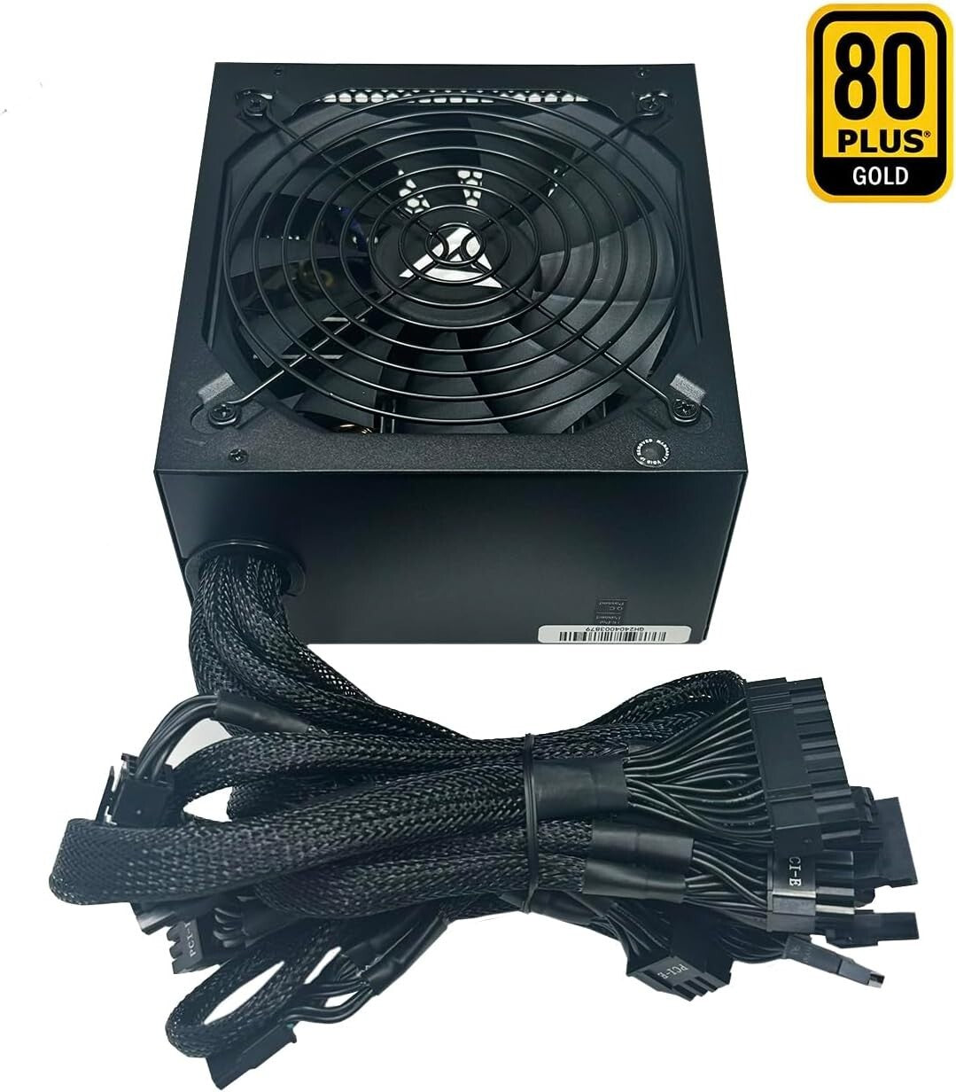 Prestige 600W Gaming PSU - RoHS Compliant ATX Power Supply with DC to DC Design