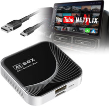 Load image into Gallery viewer, Transform Your Car: Wireless CarPlay &amp; Android Auto Adapter, Netflix &amp; YouTube