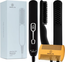 Load image into Gallery viewer, Heated Beard Straightening Brush - Perfect Grooming Tool for Men’s Beards