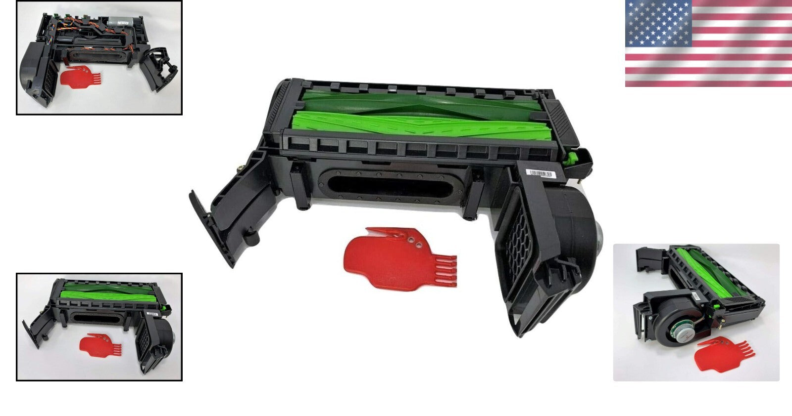 Efficient Authentic Cleaning Head Module with Brush Tool for Roomba i Series