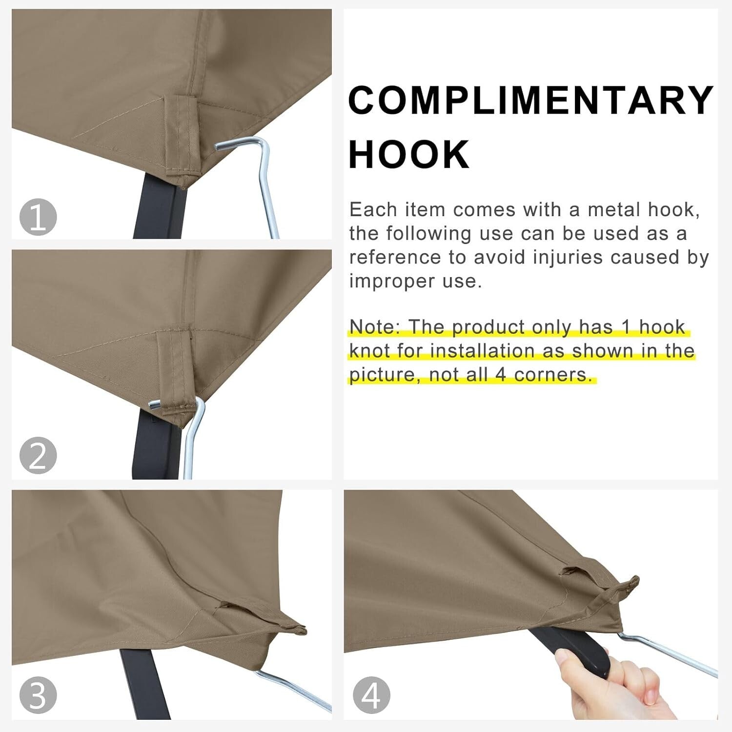 Lightweight and Durable Grill Canopy Replacement - Double Tier for L-GG001PST-F