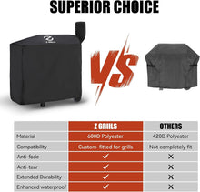 Load image into Gallery viewer, Premium 55-Inch BBQ Grill Cover – All-Weather Protection for Pellet Smokers