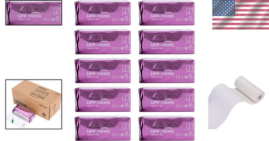 Type V High Gloss Thermal Print Media - 10 Rolls for Superior Ultrasound Imaging