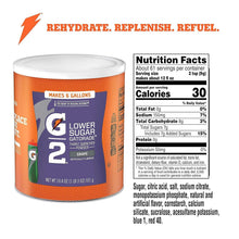 Load image into Gallery viewer, G2 Electrolyte Powder, Grape Flavor - Hydration Solution, Low-Calorie 3-Pack