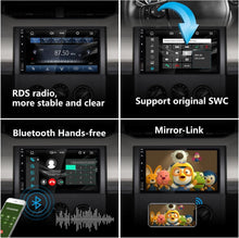 Load image into Gallery viewer, Advanced Double Din Car Stereo with Wireless CarPlay &amp; Superior Sound Quality