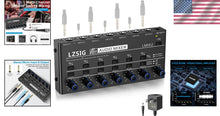 Load image into Gallery viewer, Professional 6-Channel Stereo Line Mixer with Dynamic Microphone Control